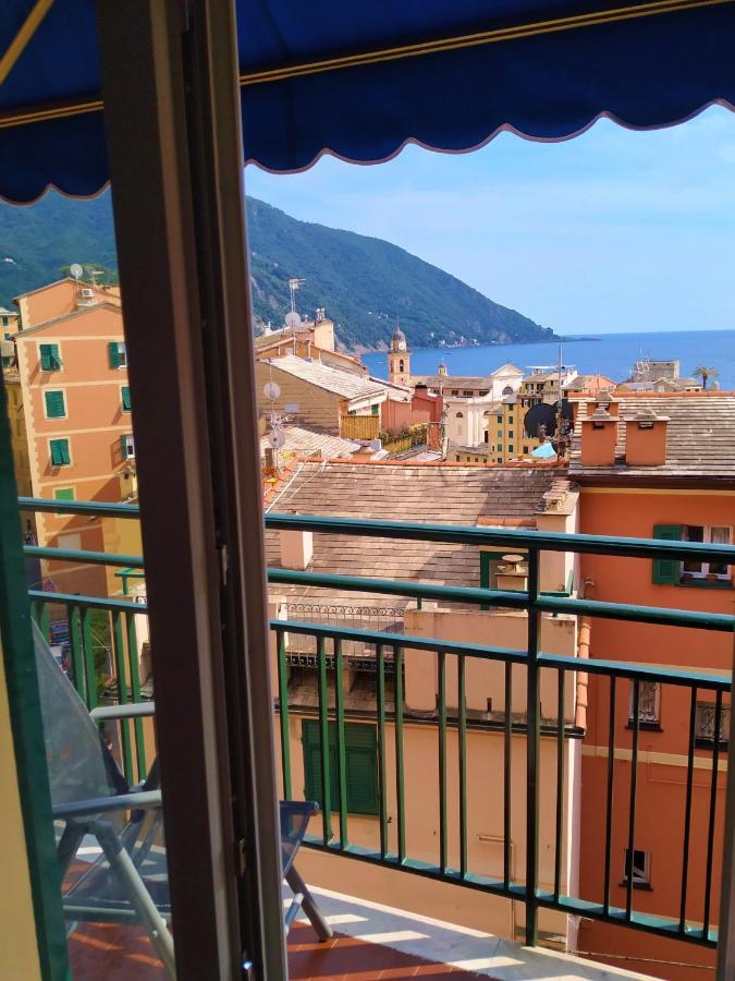 Appartement A Due Passi Dal Cielo E Dal Mare - Balcony With Sea View à Camogli Extérieur photo