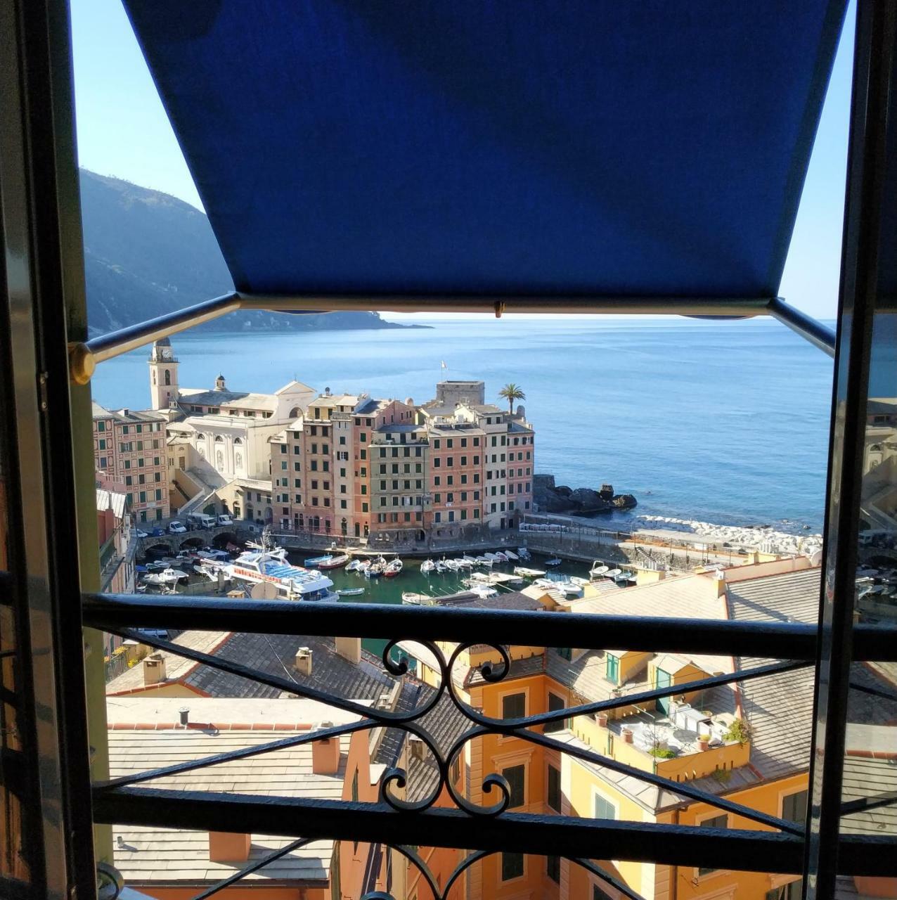 Appartement A Due Passi Dal Cielo E Dal Mare - Balcony With Sea View à Camogli Extérieur photo