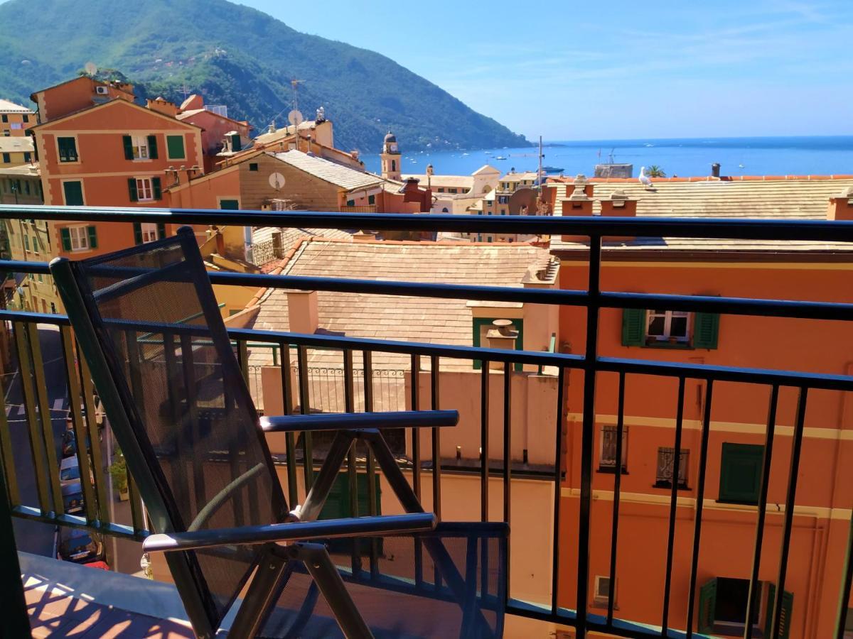 Appartement A Due Passi Dal Cielo E Dal Mare - Balcony With Sea View à Camogli Extérieur photo